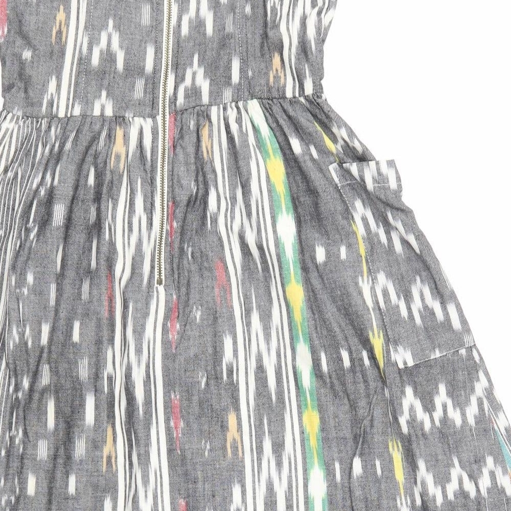 Atmosphere Womens Multicoloured A-Line Size 10