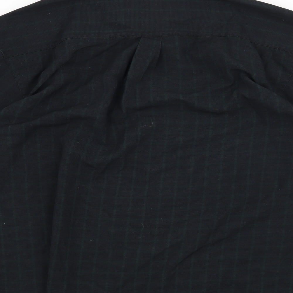 Ciro Citterio Mens Black Button-Up Size S