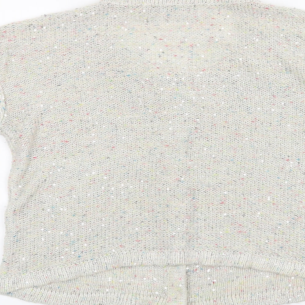 Atmosphere Womens White Cardigan Jumper Size 12