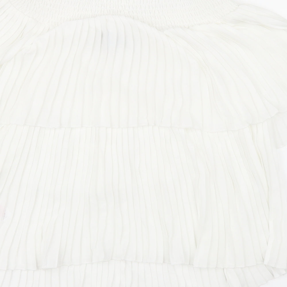 F&F Womens White Basic Blouse Size 6