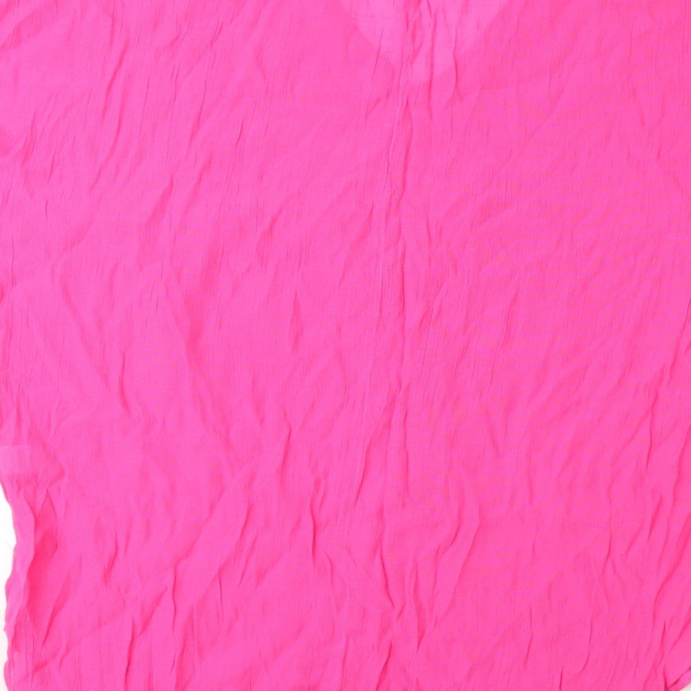 Papaya Womens Pink Kimono T-Shirt Size S - beach