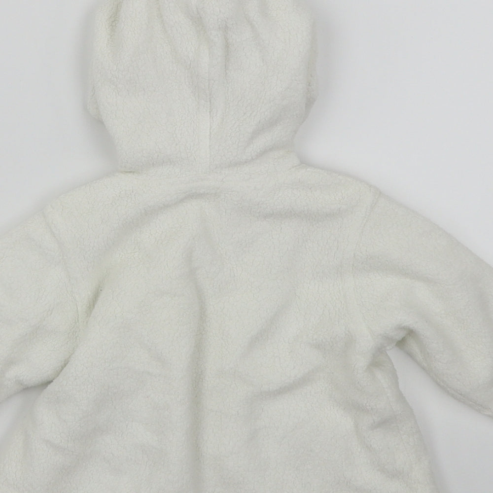 Pumpkin Patch Baby White Jacket Coat Size 3-6 Months