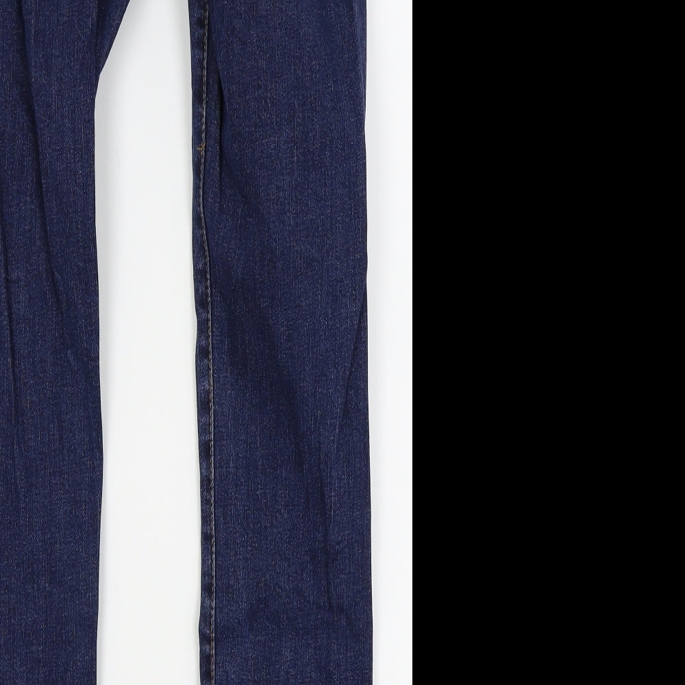 denim and co Womens Blue Skinny Jeans Size 8 L25 in