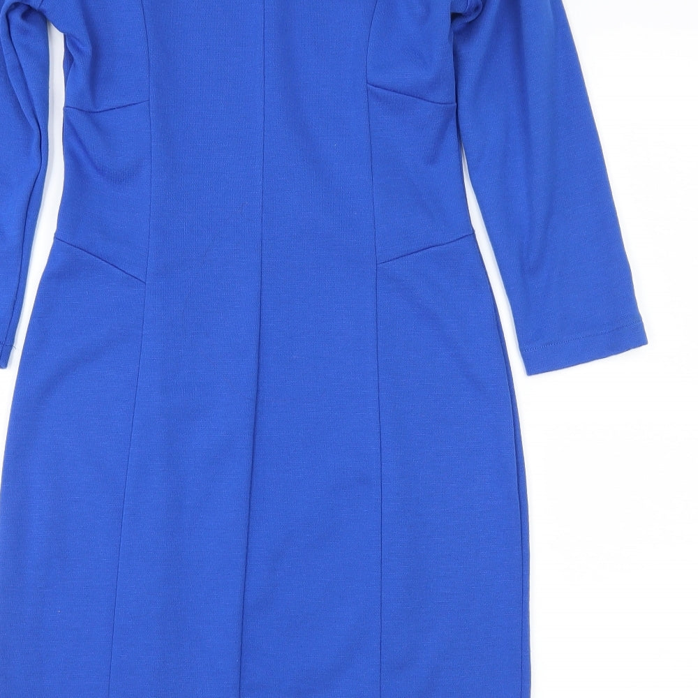 H&M Womens Blue Sheath Size XS