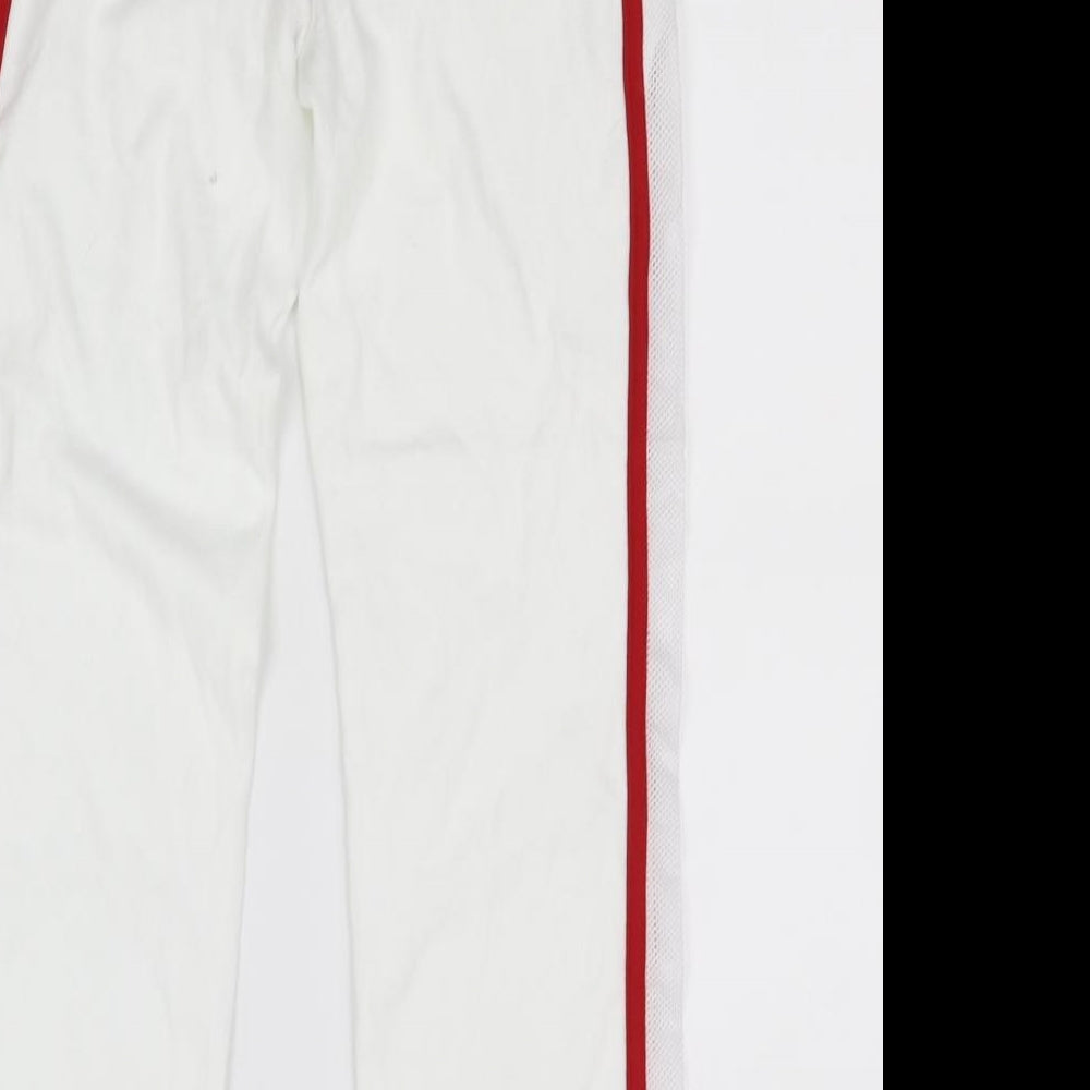IMANI Boys White Jogger Trousers Size S