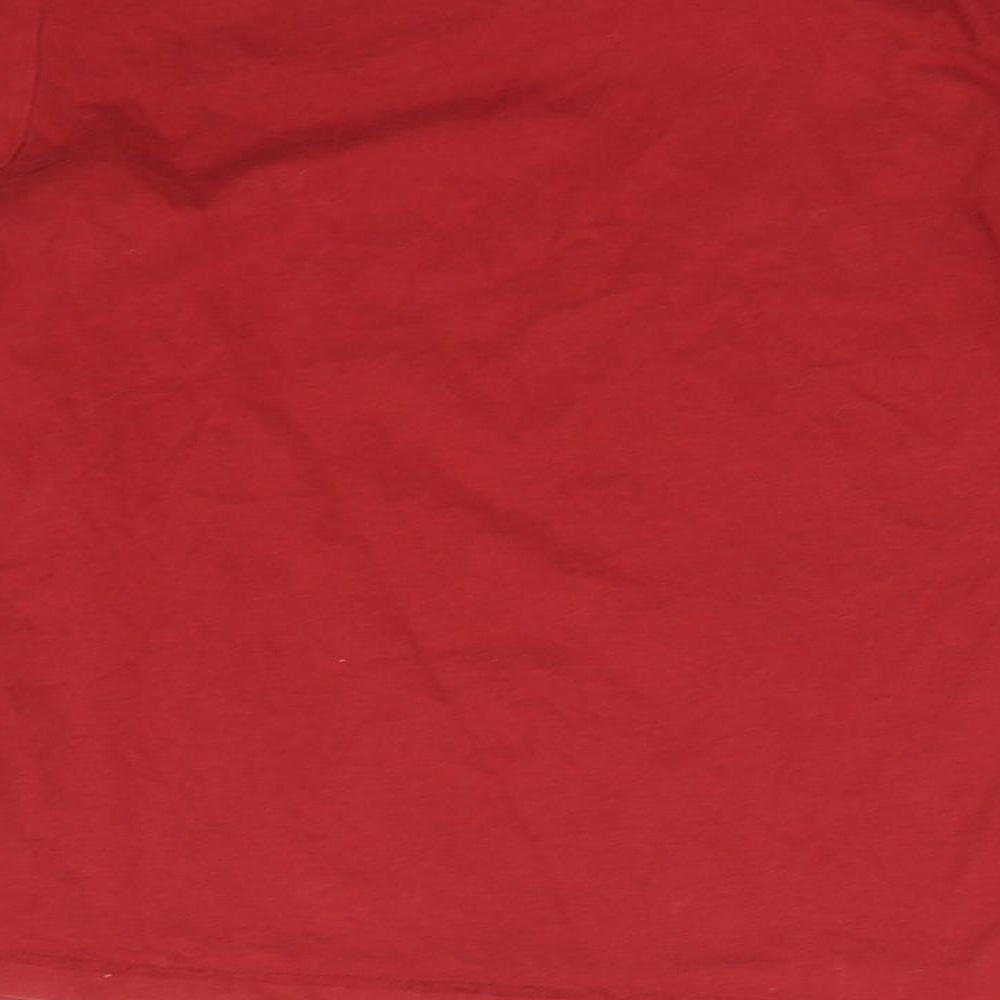 F&F Girls Red Basic T-Shirt Size 8-9 Years
