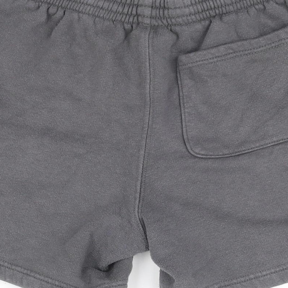 Cotton Traders Boys Grey Sweat Shorts Size XS