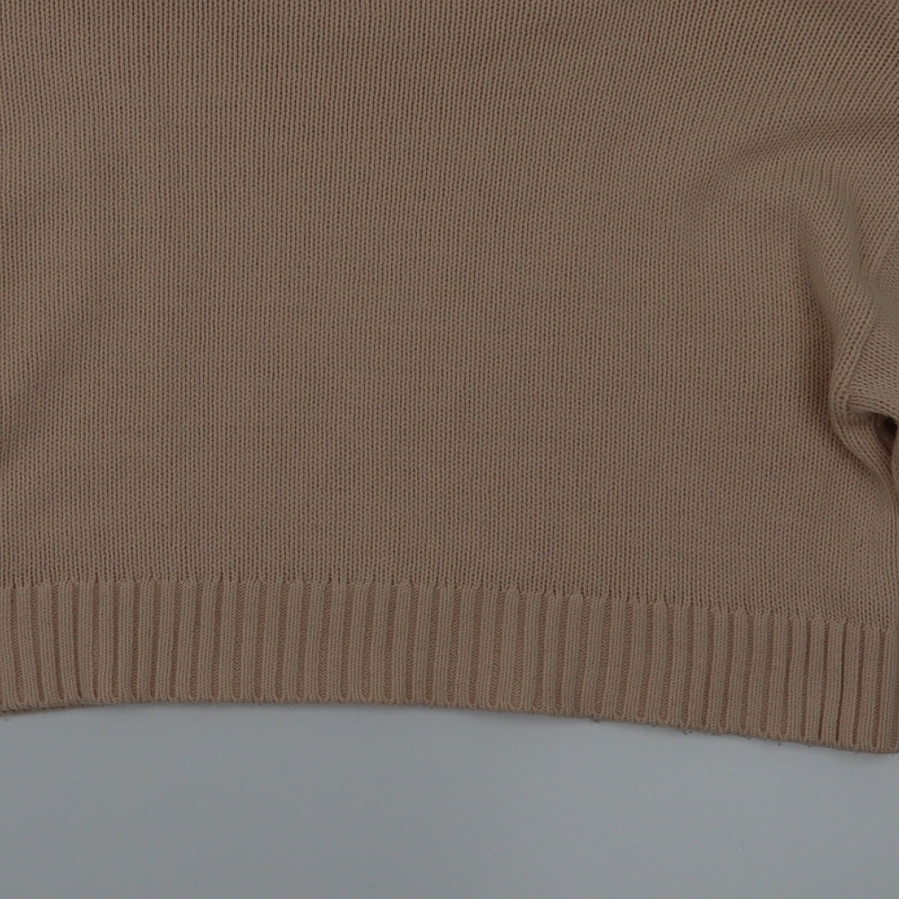 new look Womens Pink Pullover Jumper Size M
