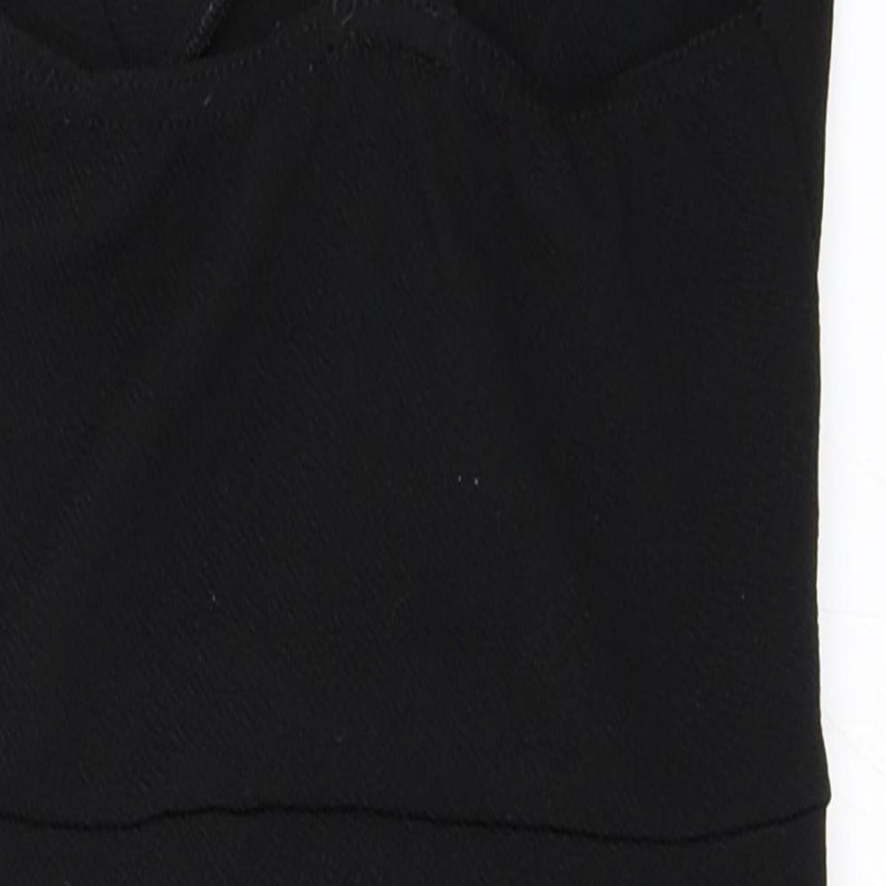 PRETTYLITTLETHING Womens Black Bodycon Size 8