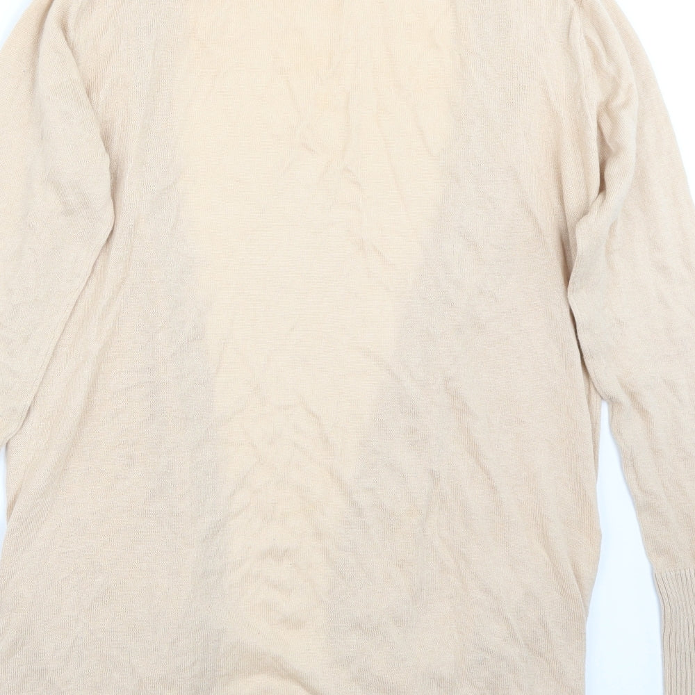 Primark Womens Beige Cardigan Jumper Size 10