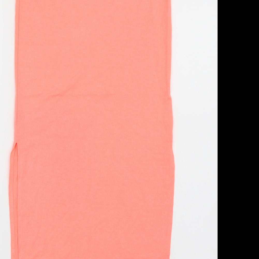 Primark Womens Pink A-Line Skirt Size 8