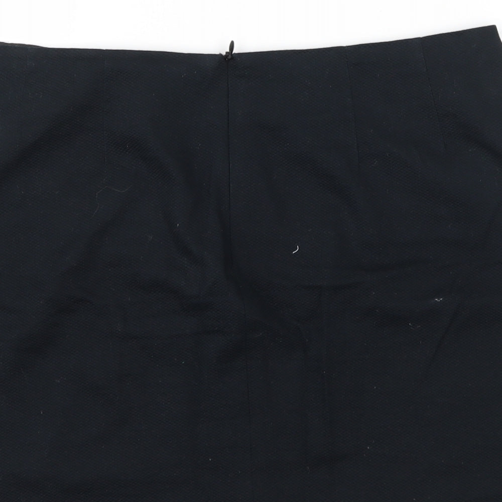 F&F Womens Blue A-Line Skirt Size 14