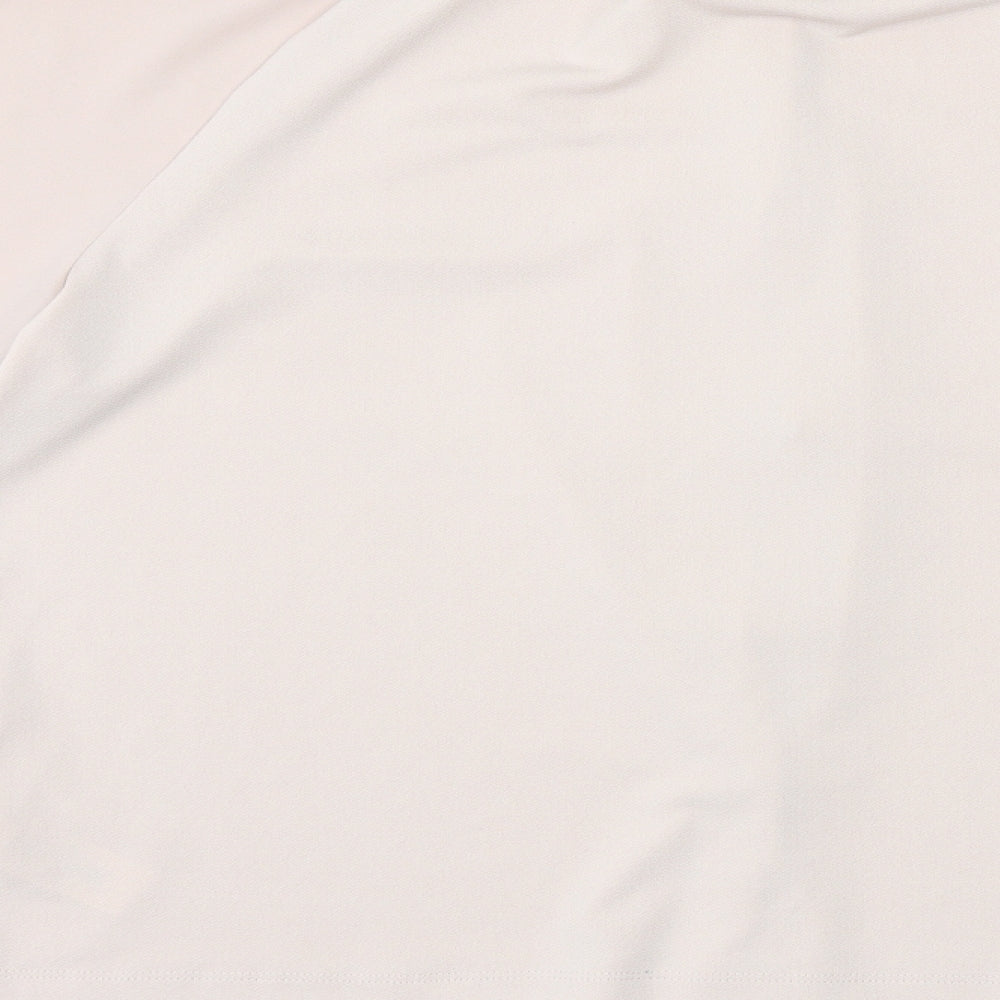 NEXT Womens Pink Basic Button-Up Size 12