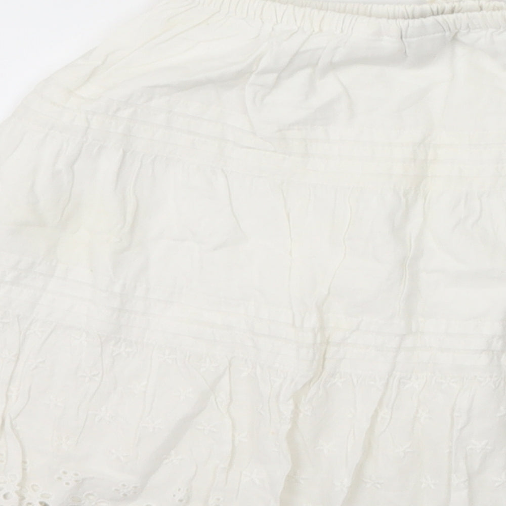 Gap Girls White A-Line Skirt Size 3 Years
