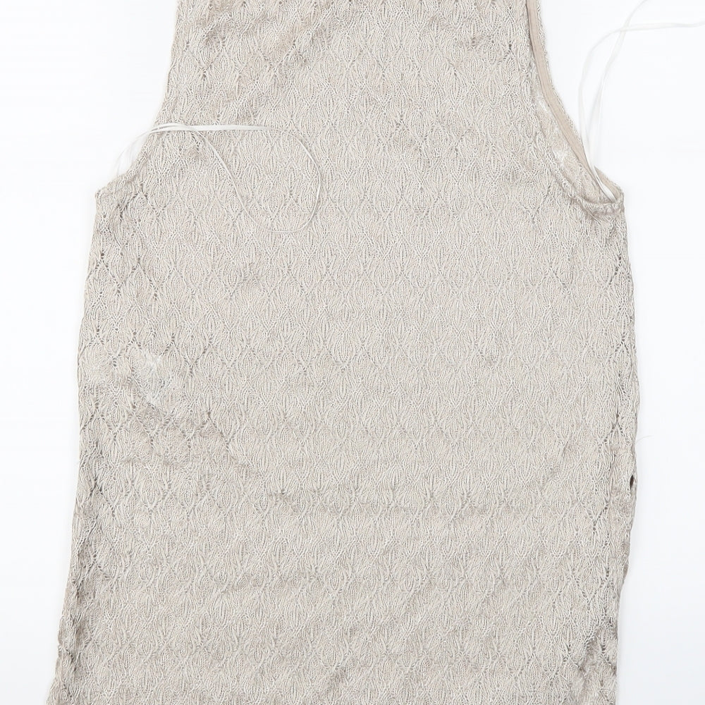 New Look Womens Ivory Slip Dress Size 10