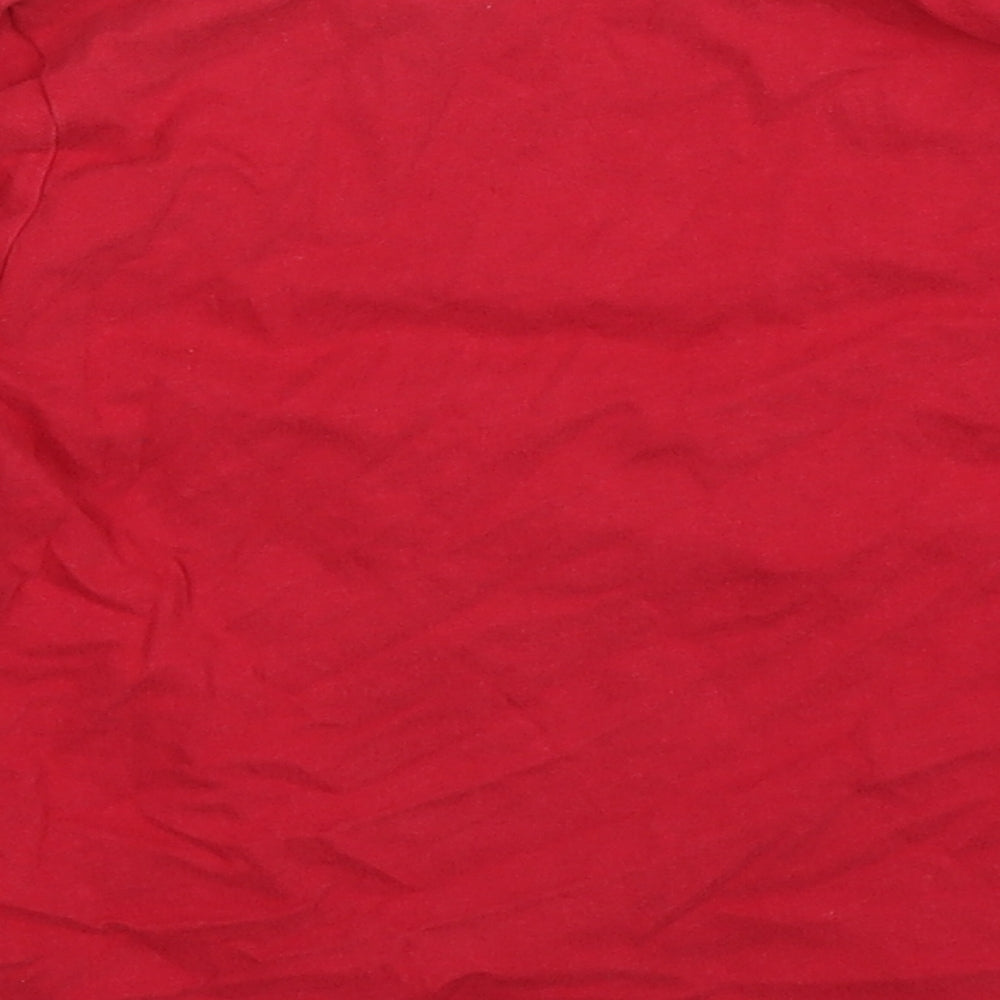 Nutmeg Boys Red Basic T-Shirt Size 5-6 Years