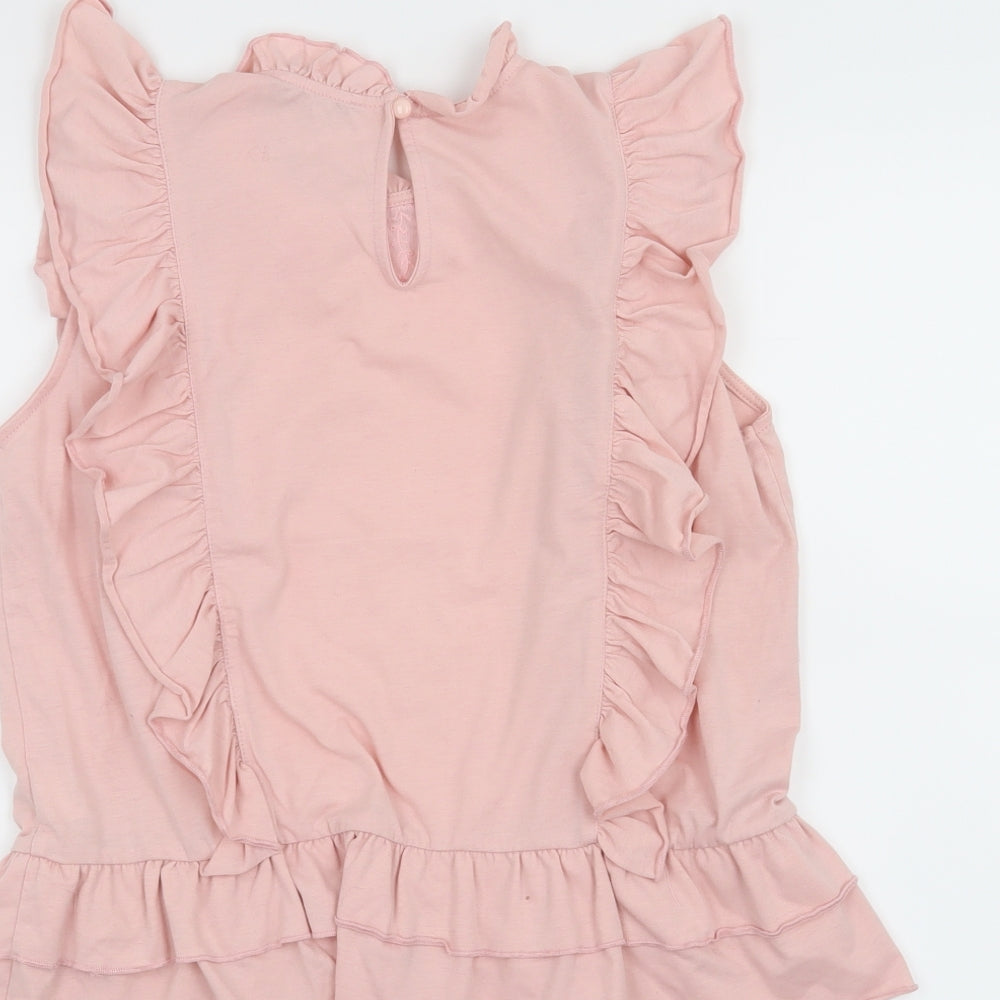 RESERVED Womens Pink Basic Blouse Size XS