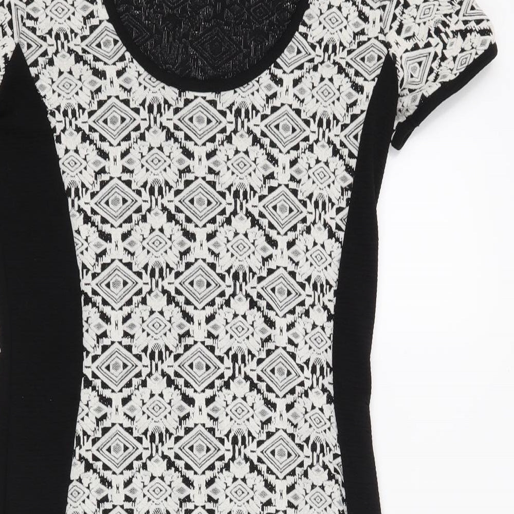 River Island Womens Black Bodycon Size 10
