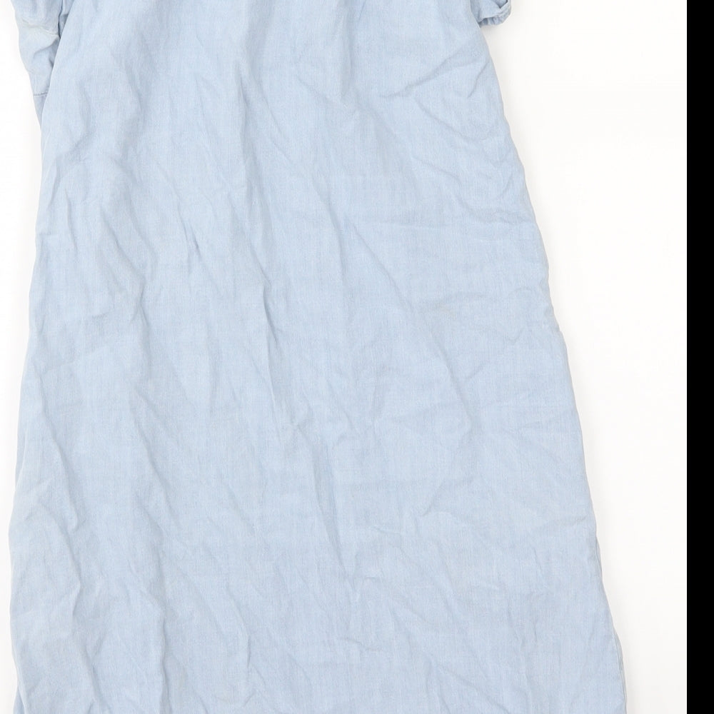 F&F Womens Blue A-Line Size 8