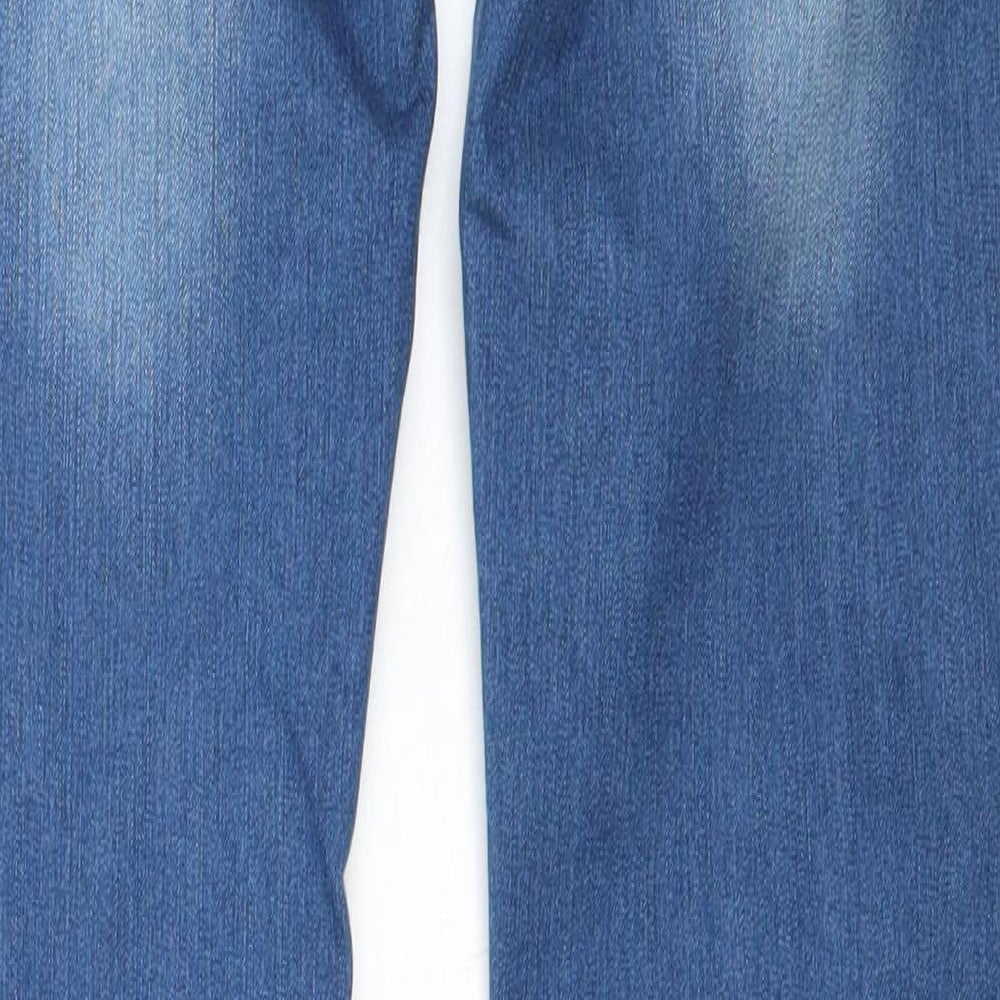 Mileno Womens Blue Straight Jeans Size M L32 in
