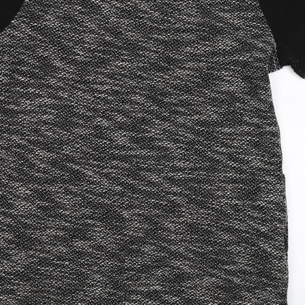 Miss Selfridge Womens Grey Knit Pullover Jumper Size 14 - smock