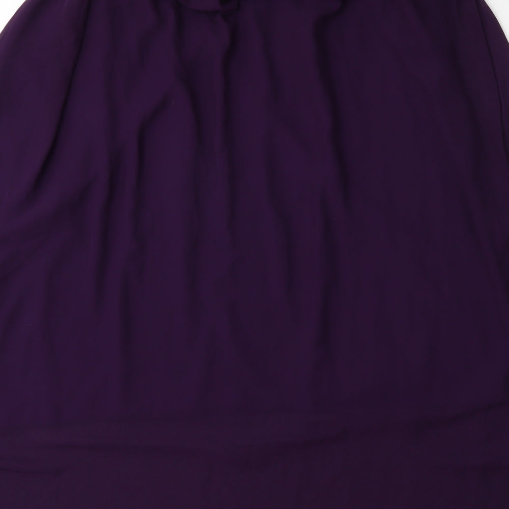 Soda Mix Womens Purple Mini Skirt Size 26 in