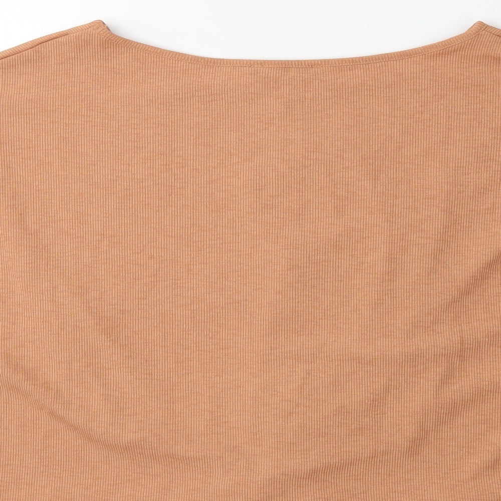 F&F Womens Brown Pullover Jumper Size 14