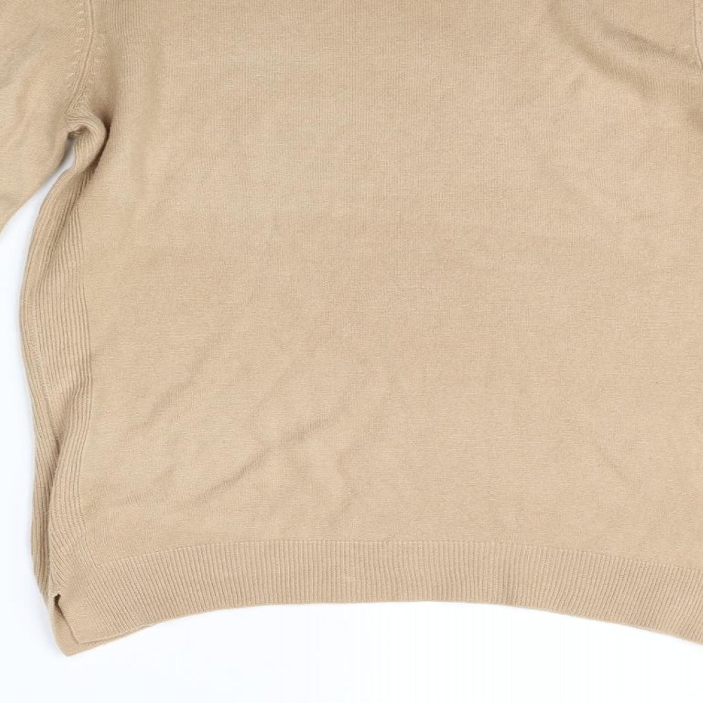 Atmosphere Womens Beige Pullover Jumper Size 12