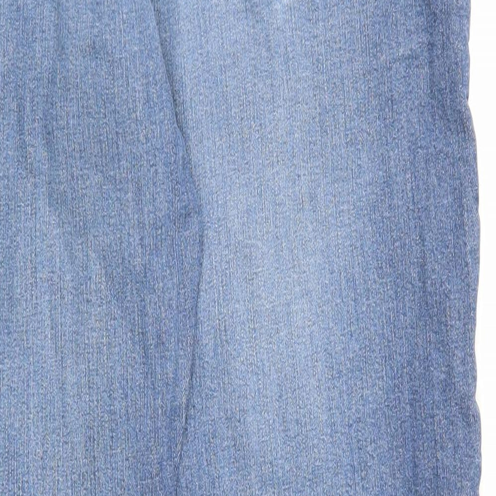 easy denim Womens Blue Denim Skinny Jeans Size 36 in L32 in