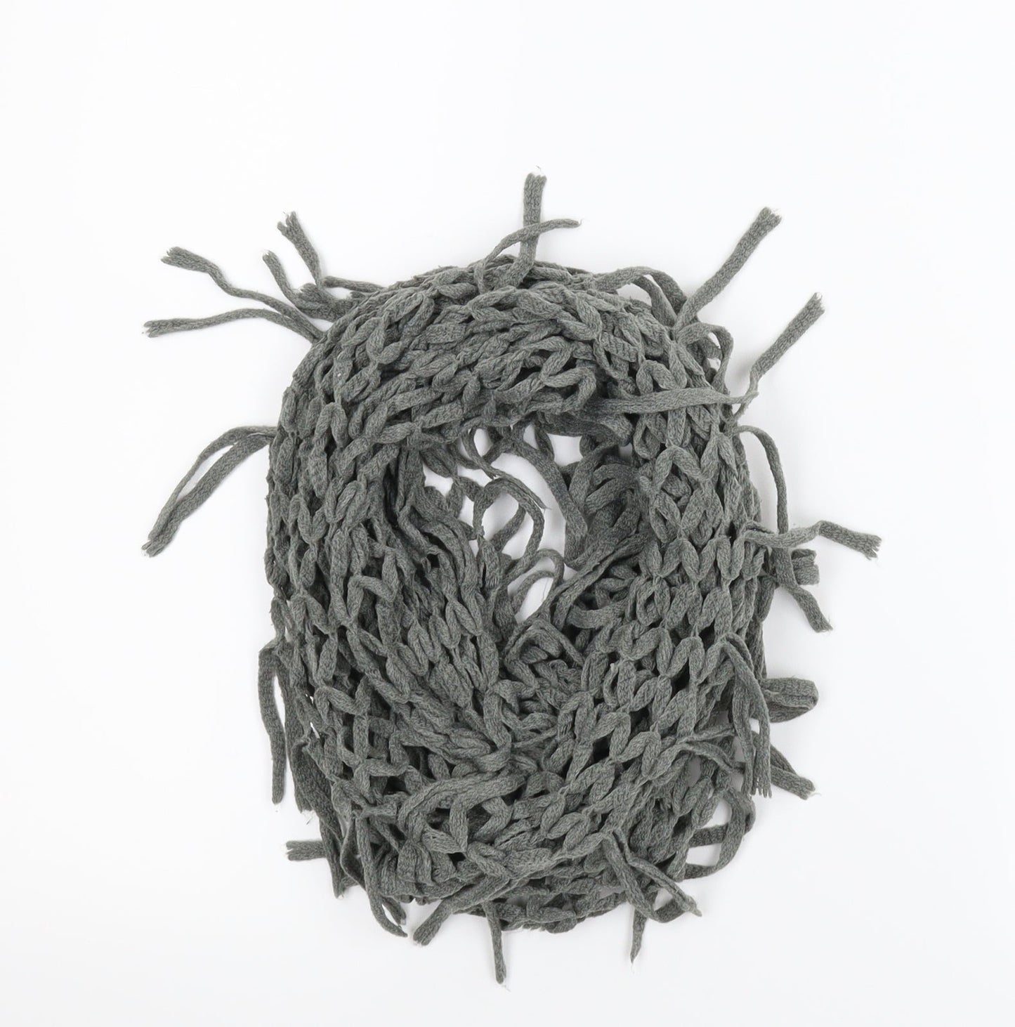Preworn Unisex Grey Scarf