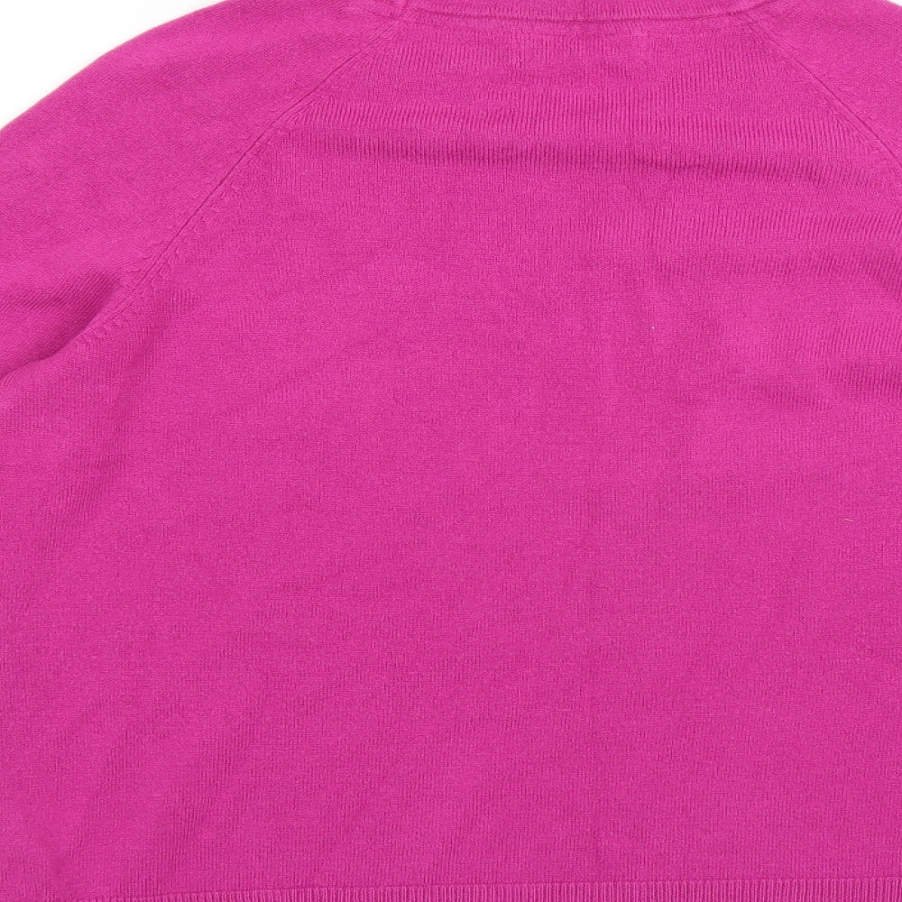 Marks & Spencer Womens Purple Pullover Jumper Size 14