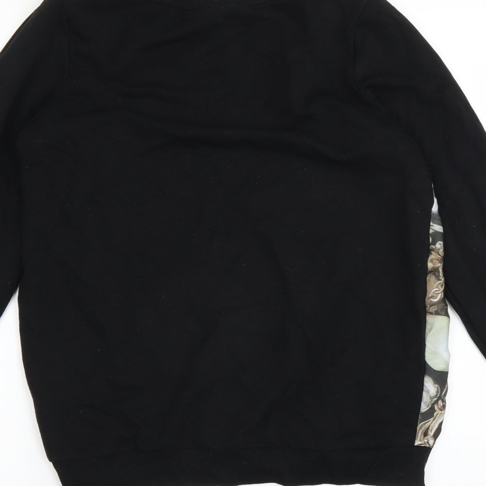 NEXT Womens Black Pullover Sweatshirt Size 6