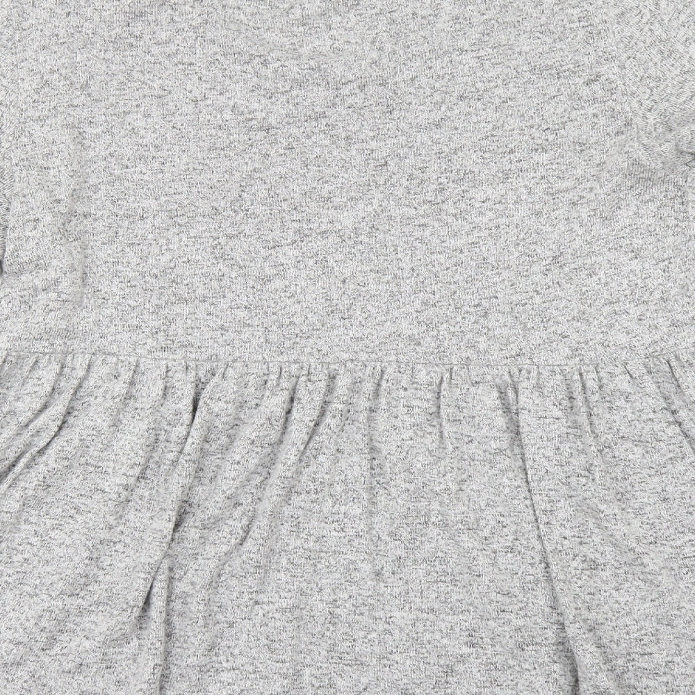 F&F Womens Grey Pullover Jumper Size 8