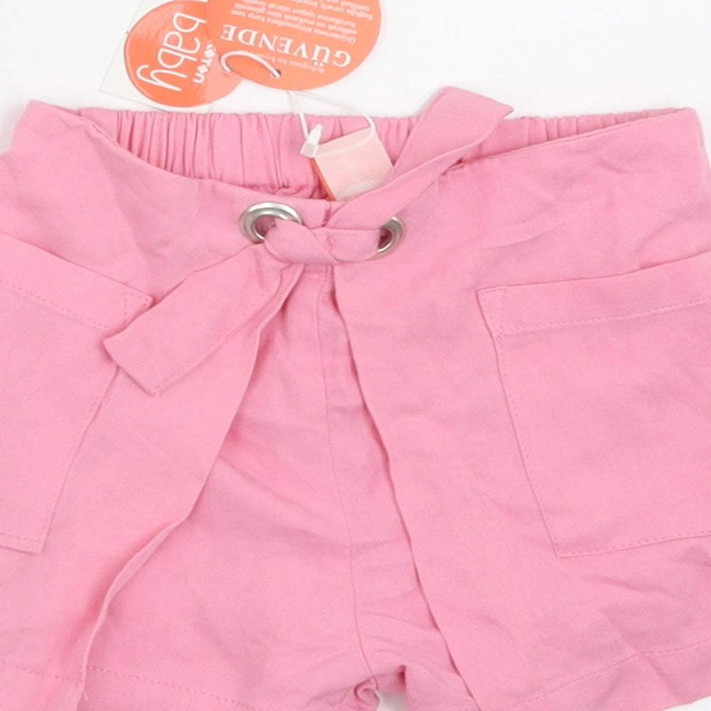 Koton Baby Girls Pink Jogger Leggings Size 12-18 Months - Shorts