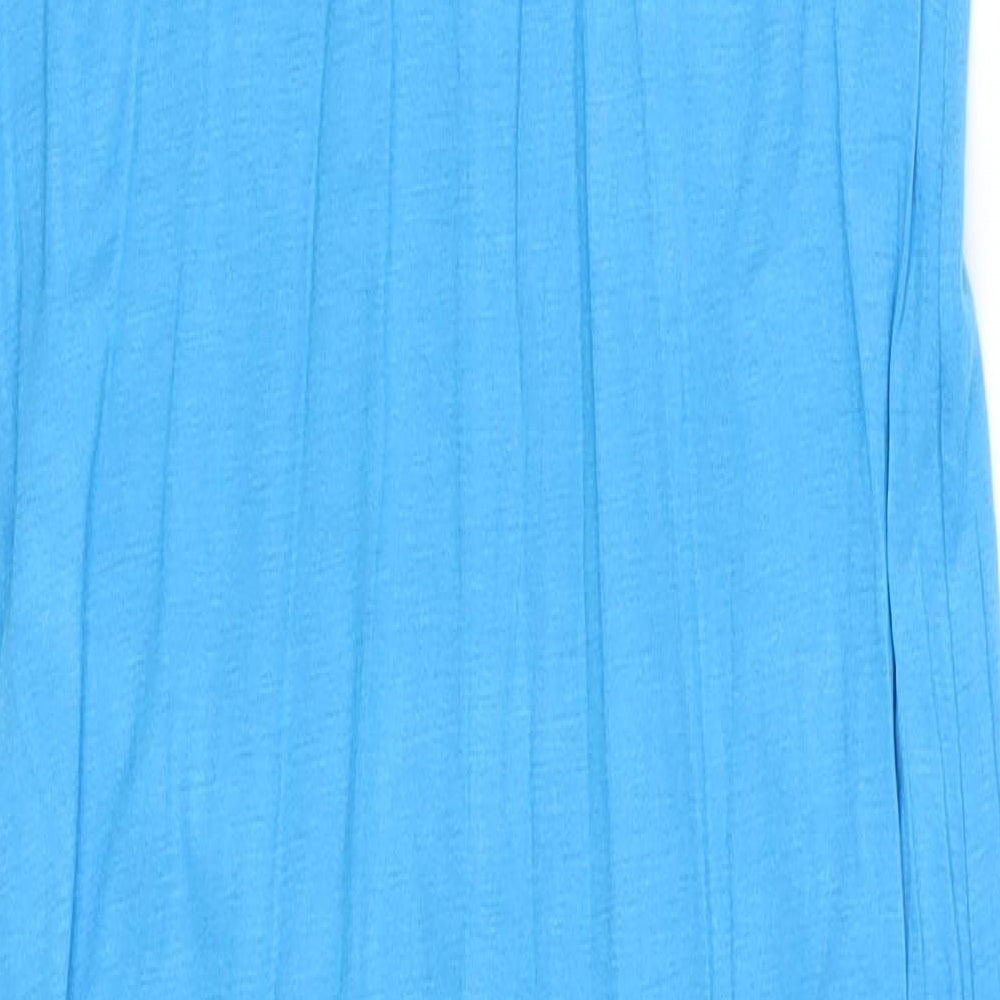 Body2Body Womens Blue Tank Dress Size L