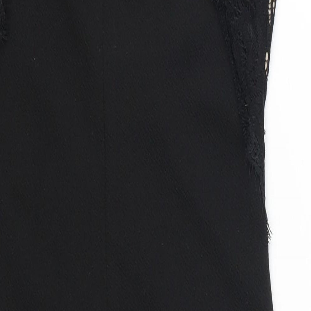 New Look Womens Black Lace Bodycon Size 6