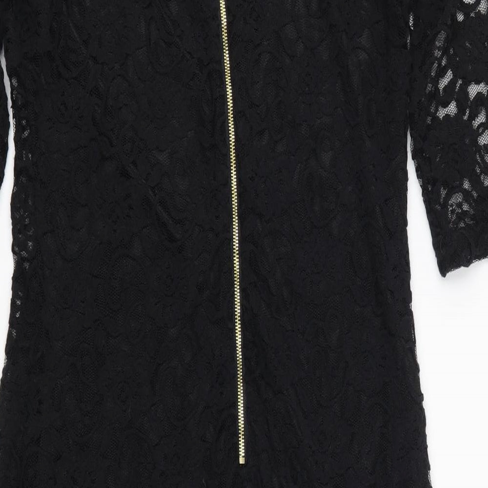 Alice & You Womens Black Lace Pencil Dress Size 10