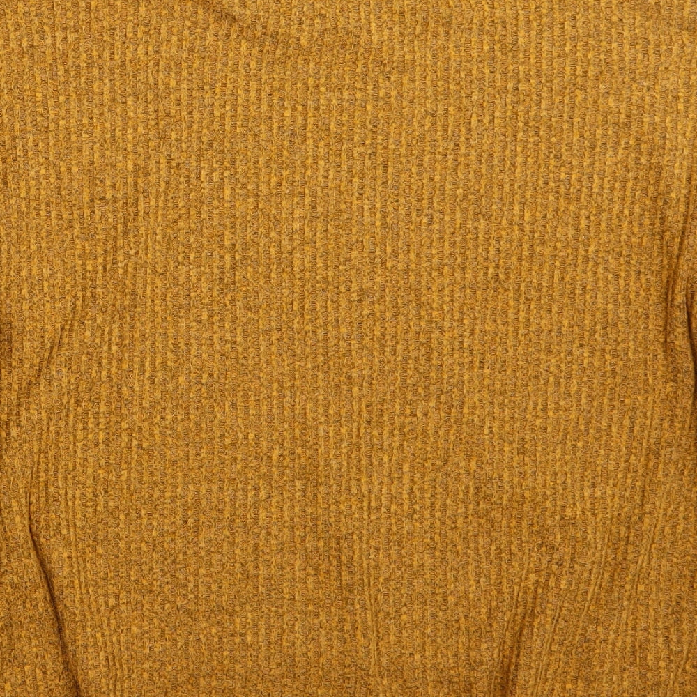 Primark Womens Yellow Basic T-Shirt Size L