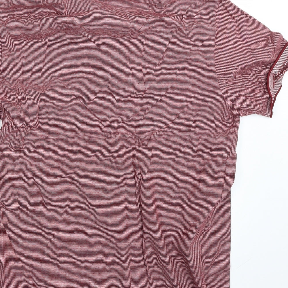 Brave Soul Mens Red T-Shirt Size M