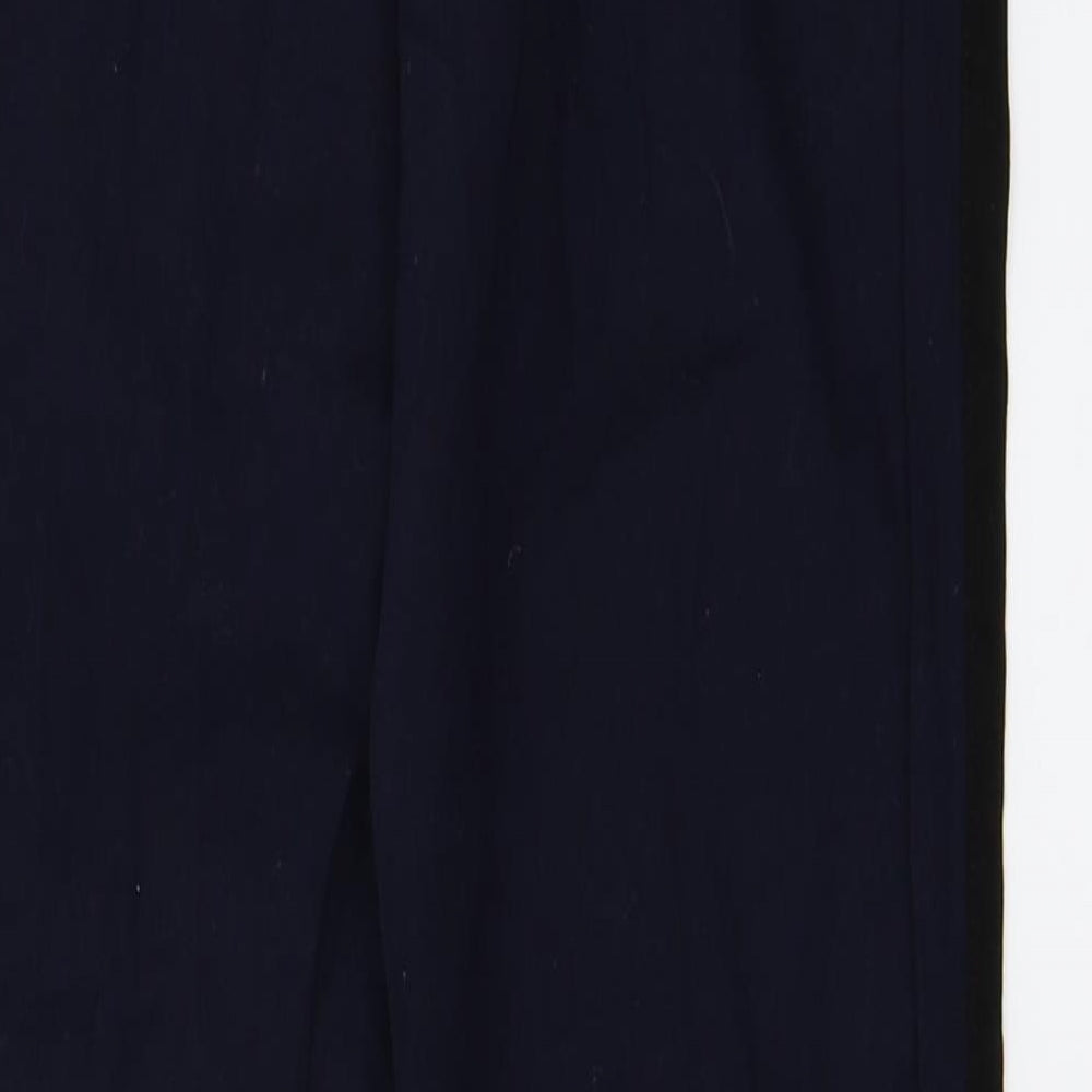 H&M Womens Blue Trousers Size 10 L27 in