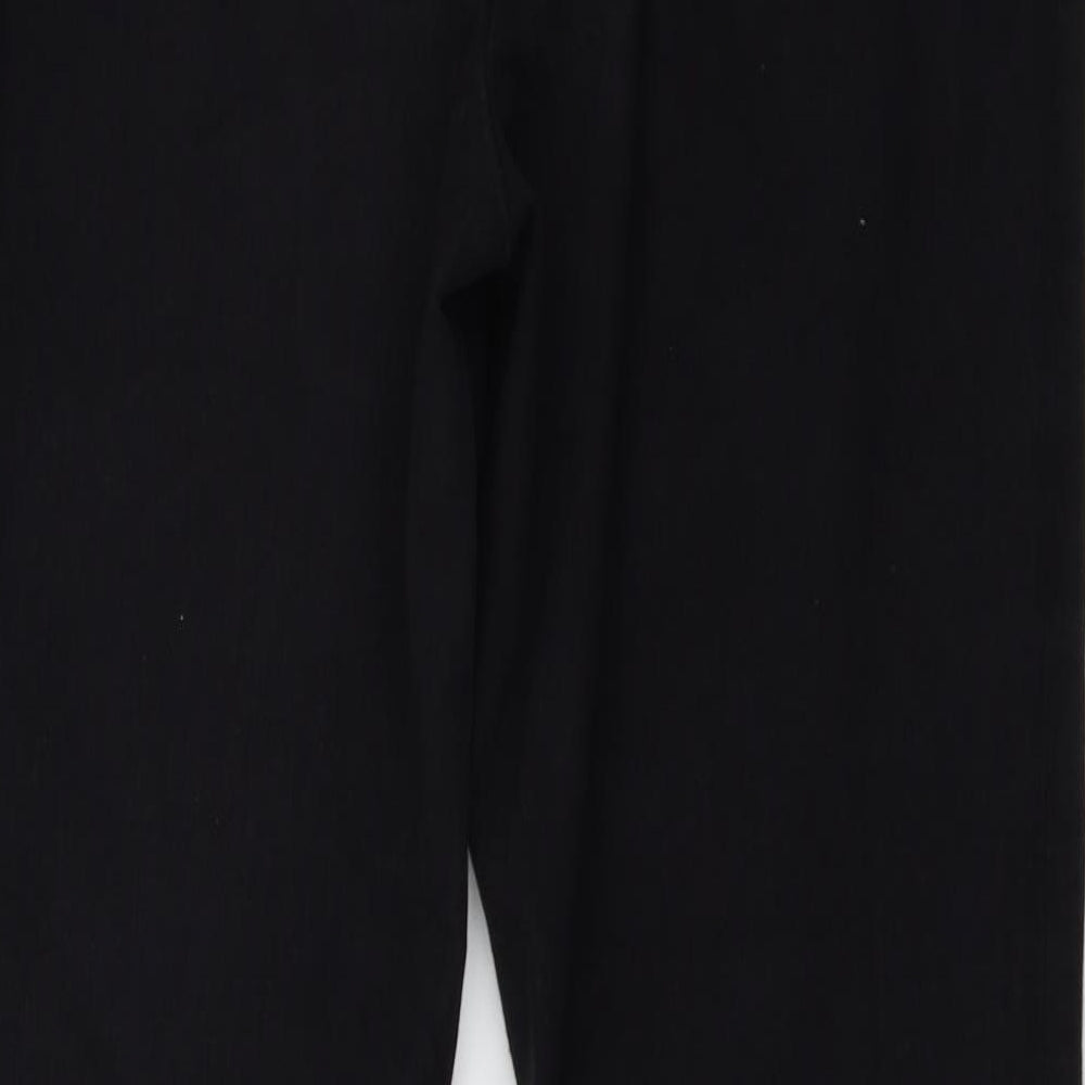 Zara Womens Black Straight Jeans Size 28 in L25 in