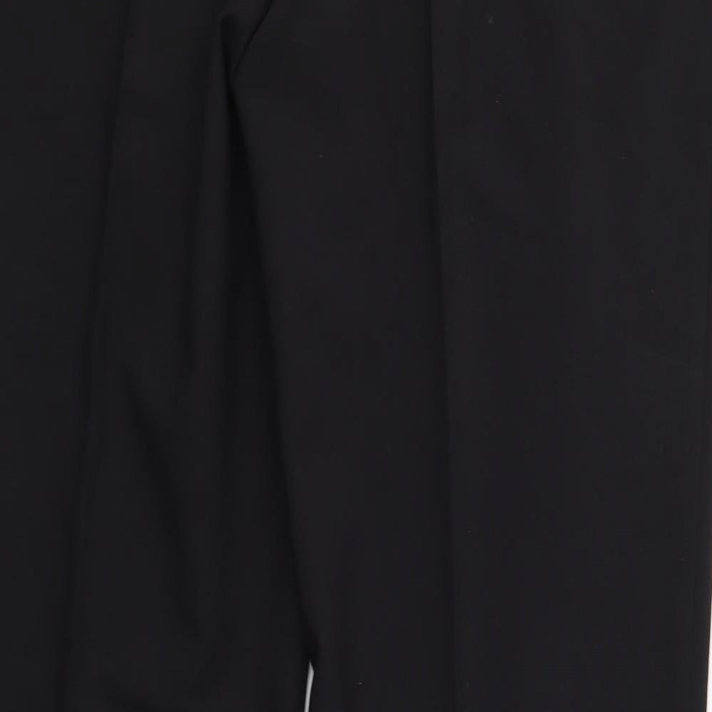 George Womens Black Trousers Size 16 L30 in