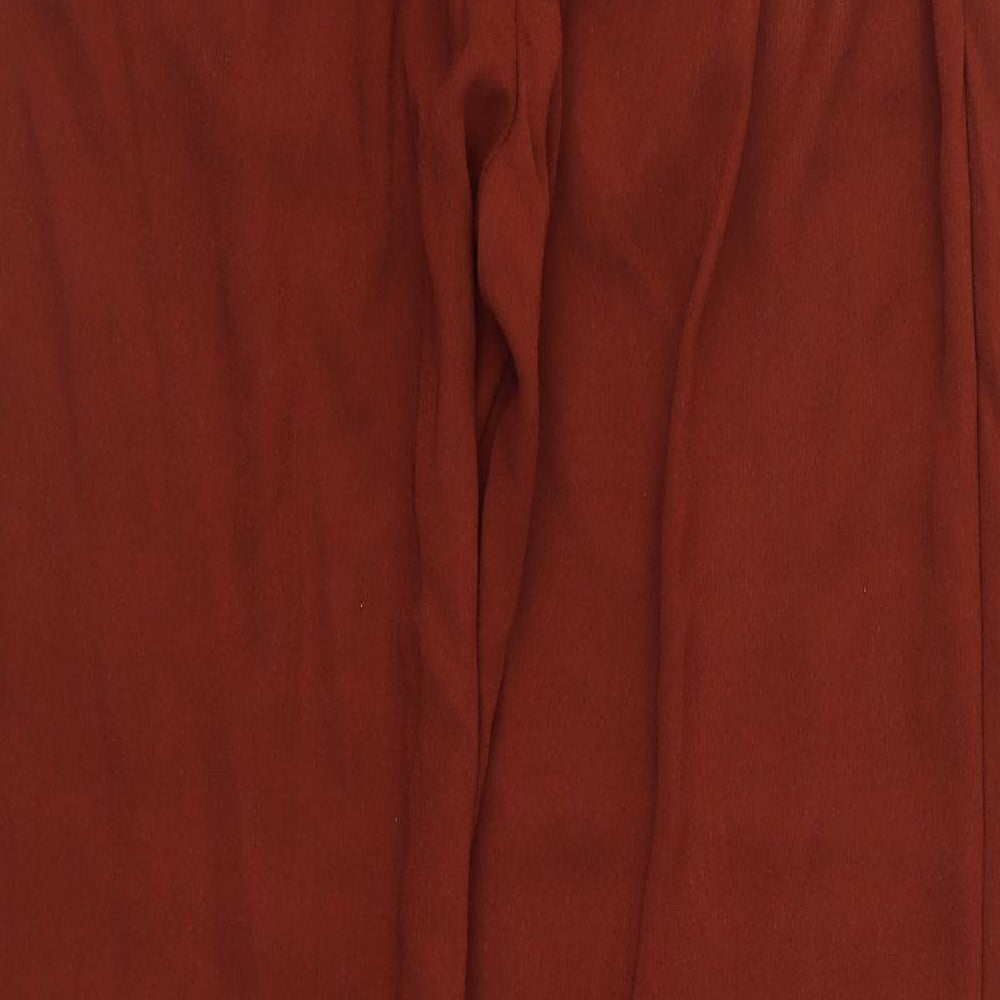 Atmosphere Womens Brown Trousers Size 10 L28 in