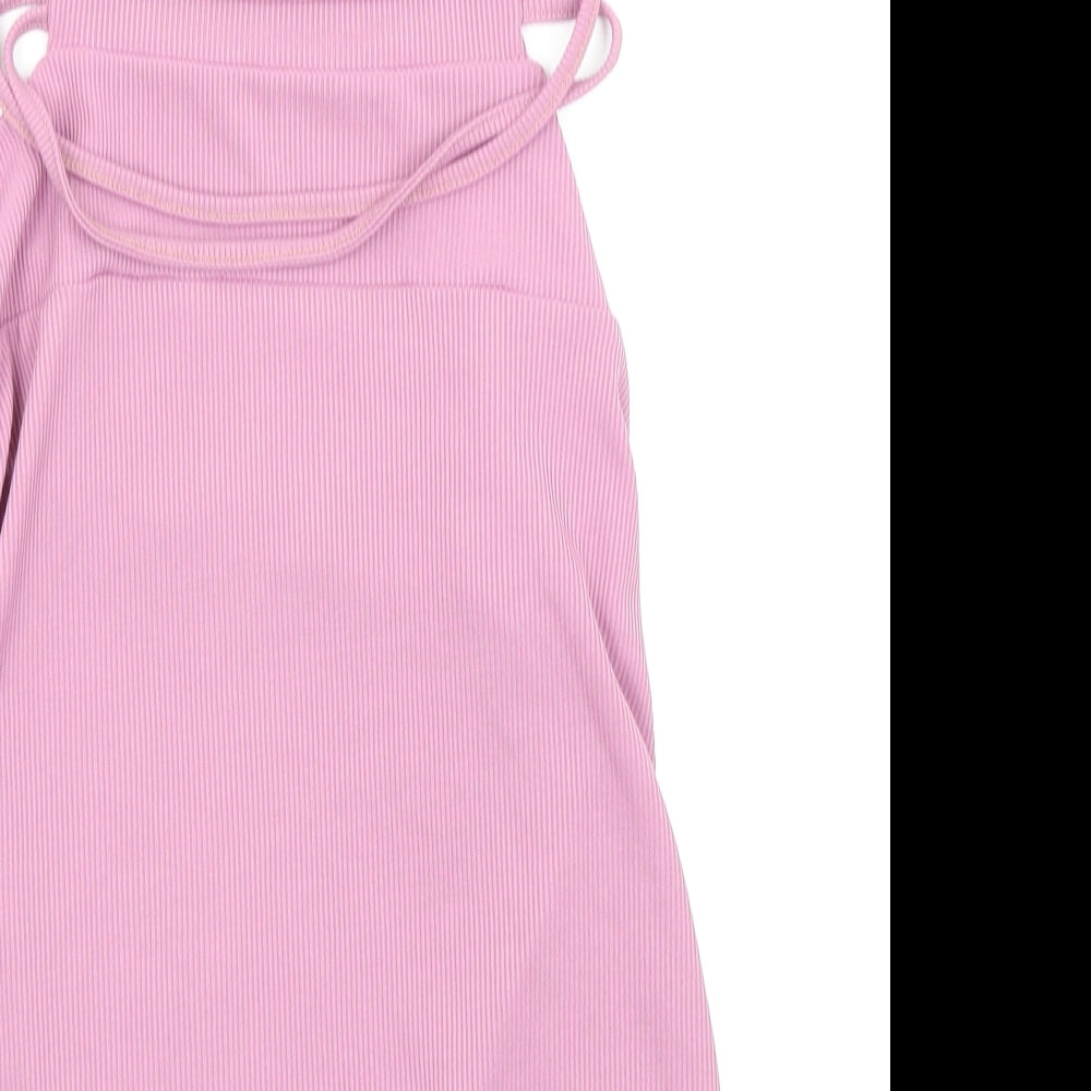 PLT Womens Pink Fit & Flare Size 12