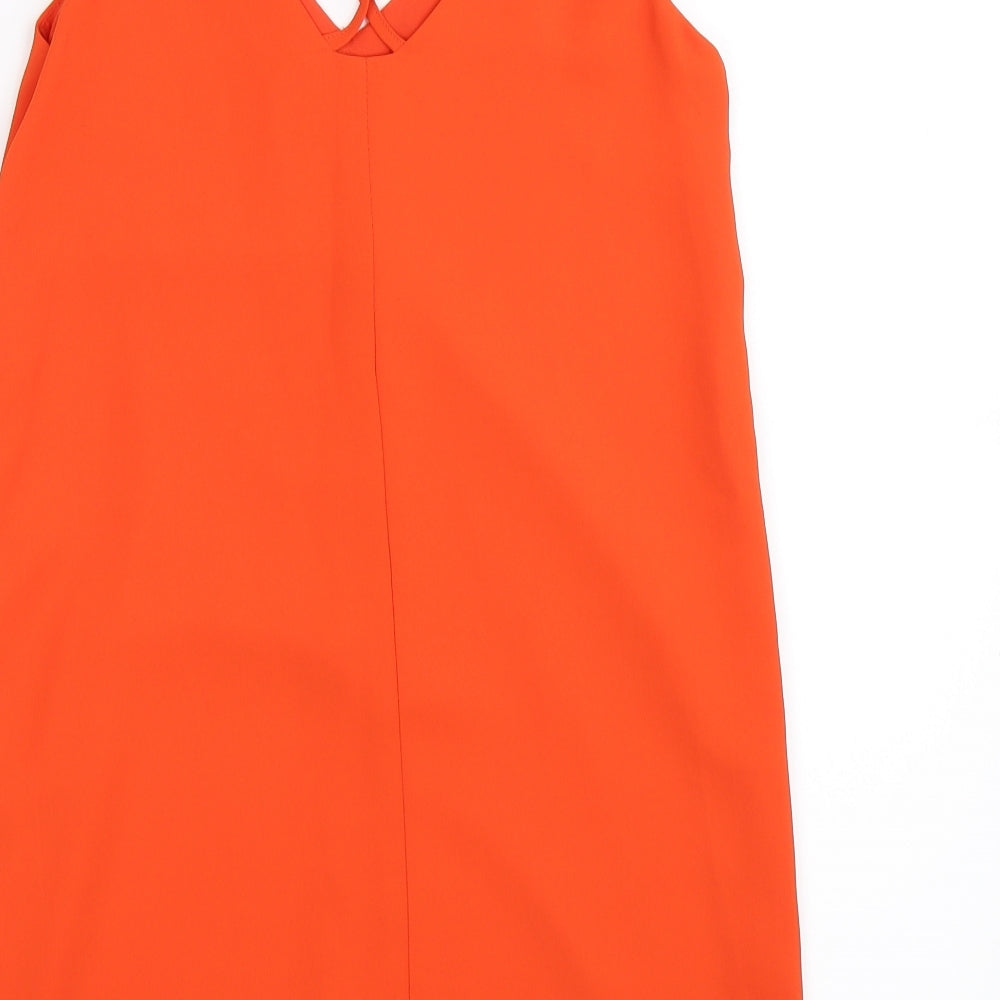 Topshop Womens Orange Mini Size 4