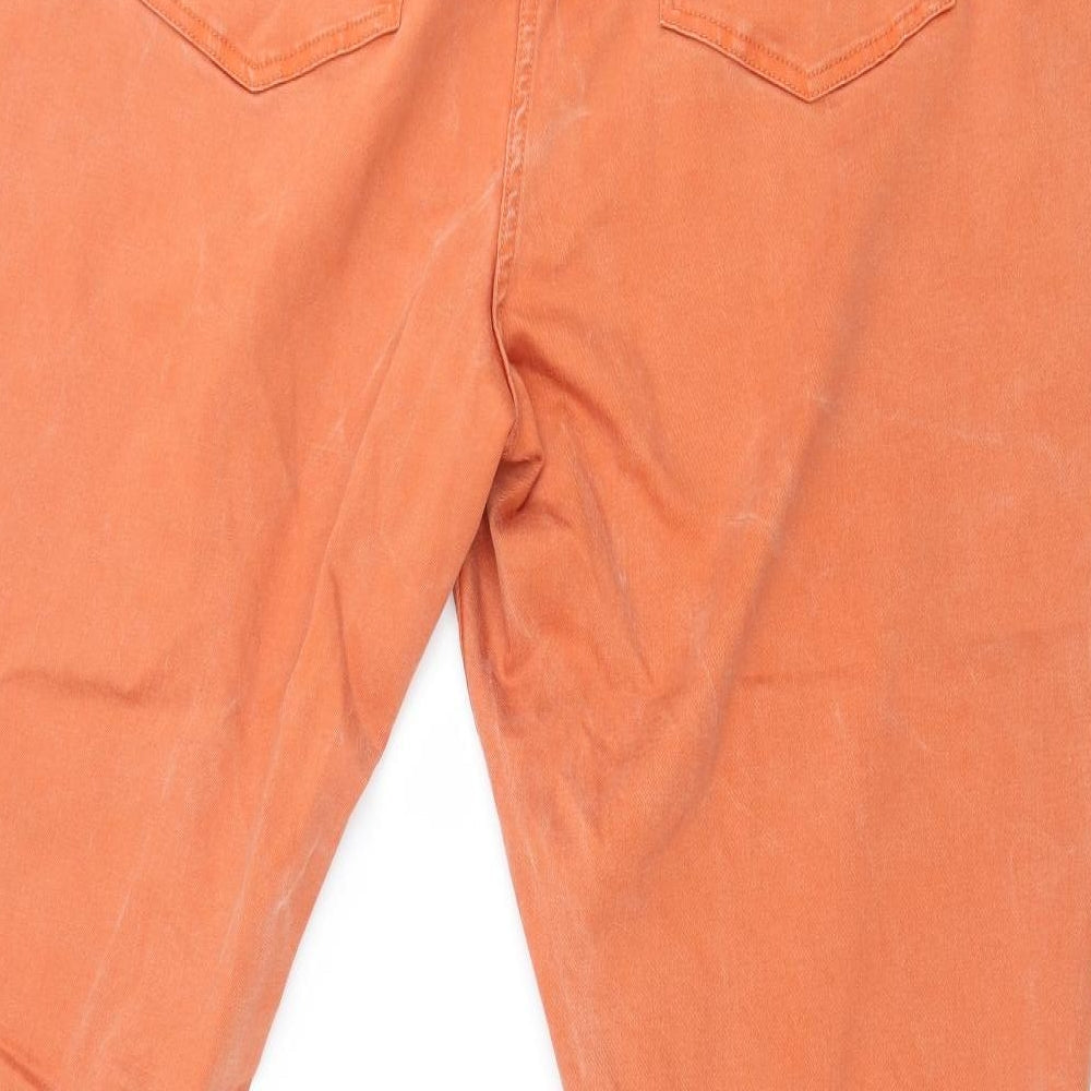 Soft Touch Womens Orange Skinny Jeans Size 26 L27 in