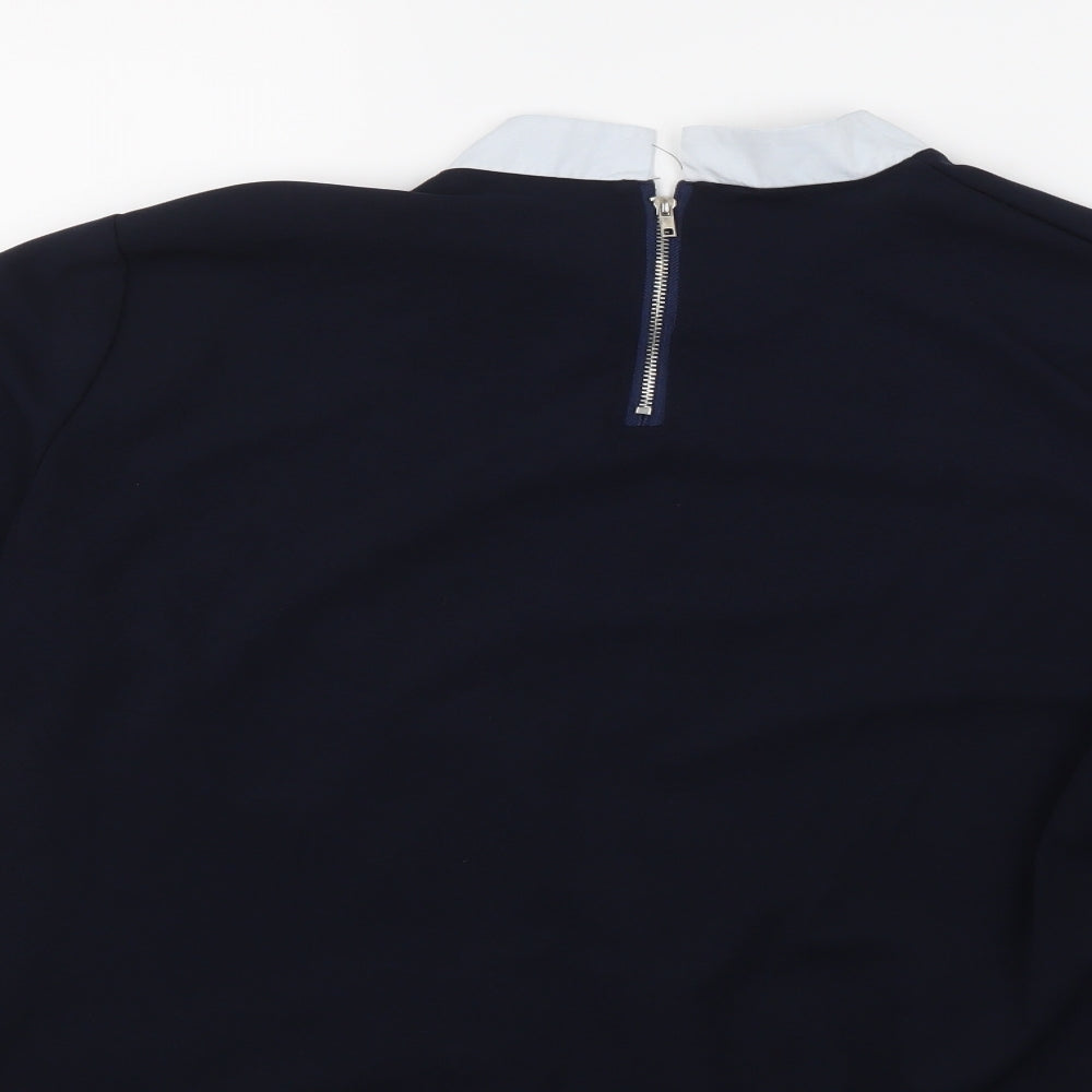 LYS Womens Blue Pullover Jumper Size 5XL