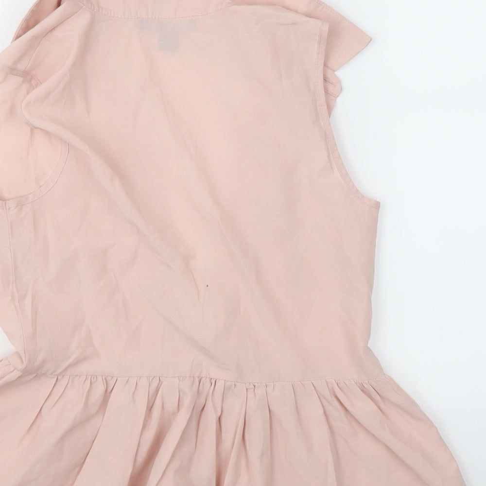 Atmosphere Womens Pink Tunic Blouse Size 4