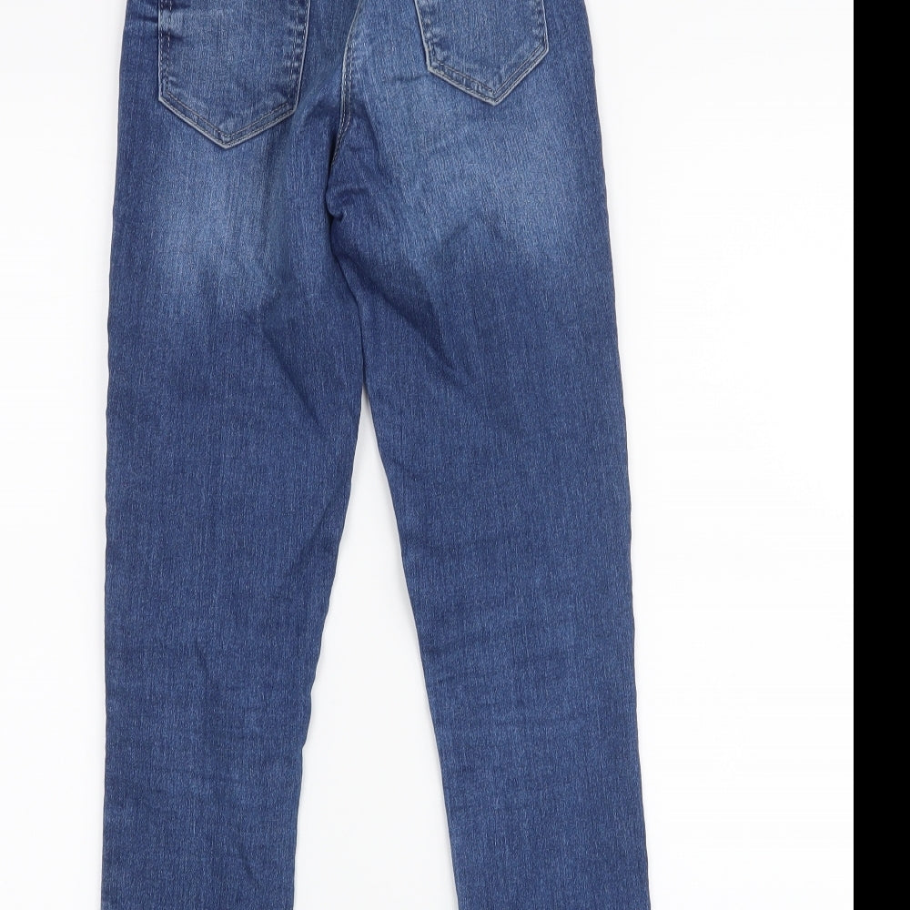 Matalan Girls Blue Skinny Jeans Size 10 Years