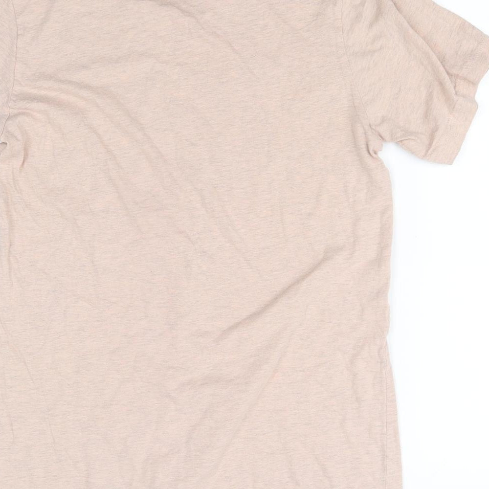 Preworn Womens Pink Basic T-Shirt Size S